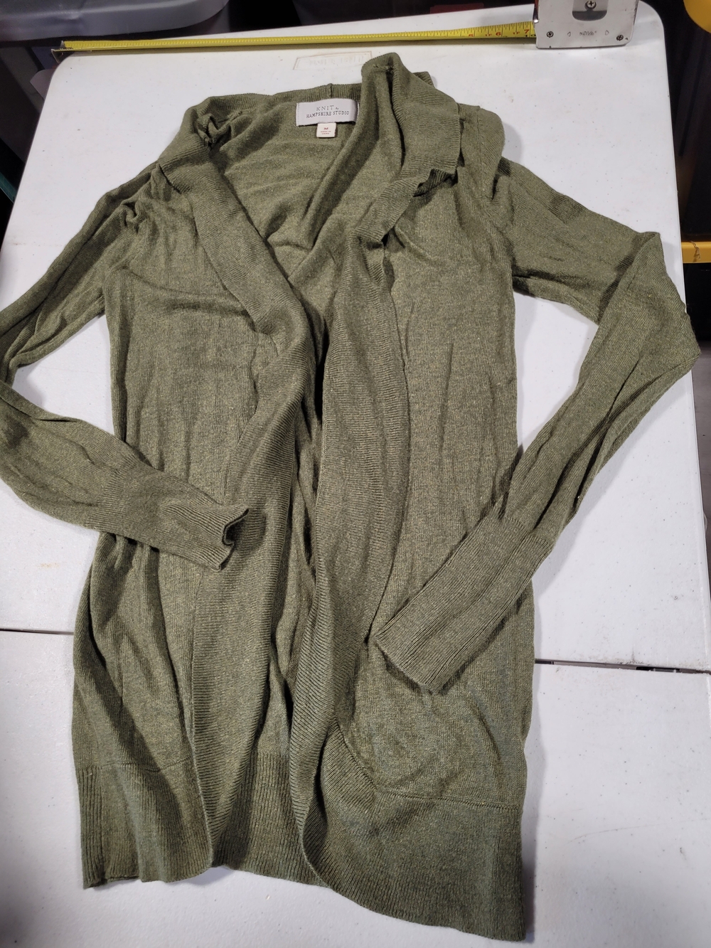 Open-Front Olive Women’s Cardigan Sweater by A New Day